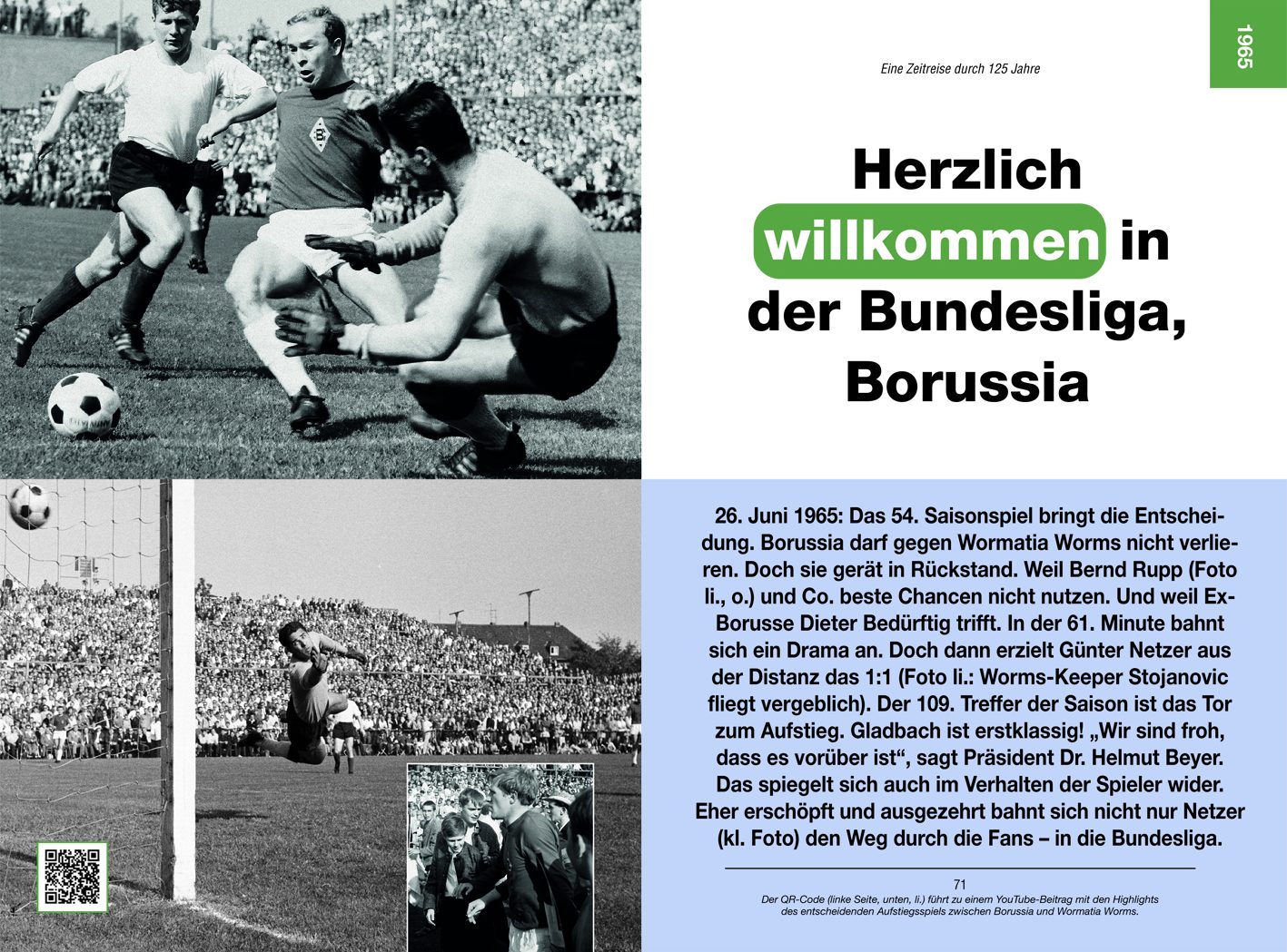 Das große Tagebuch von Borussia Mönchengladbach Einblicke