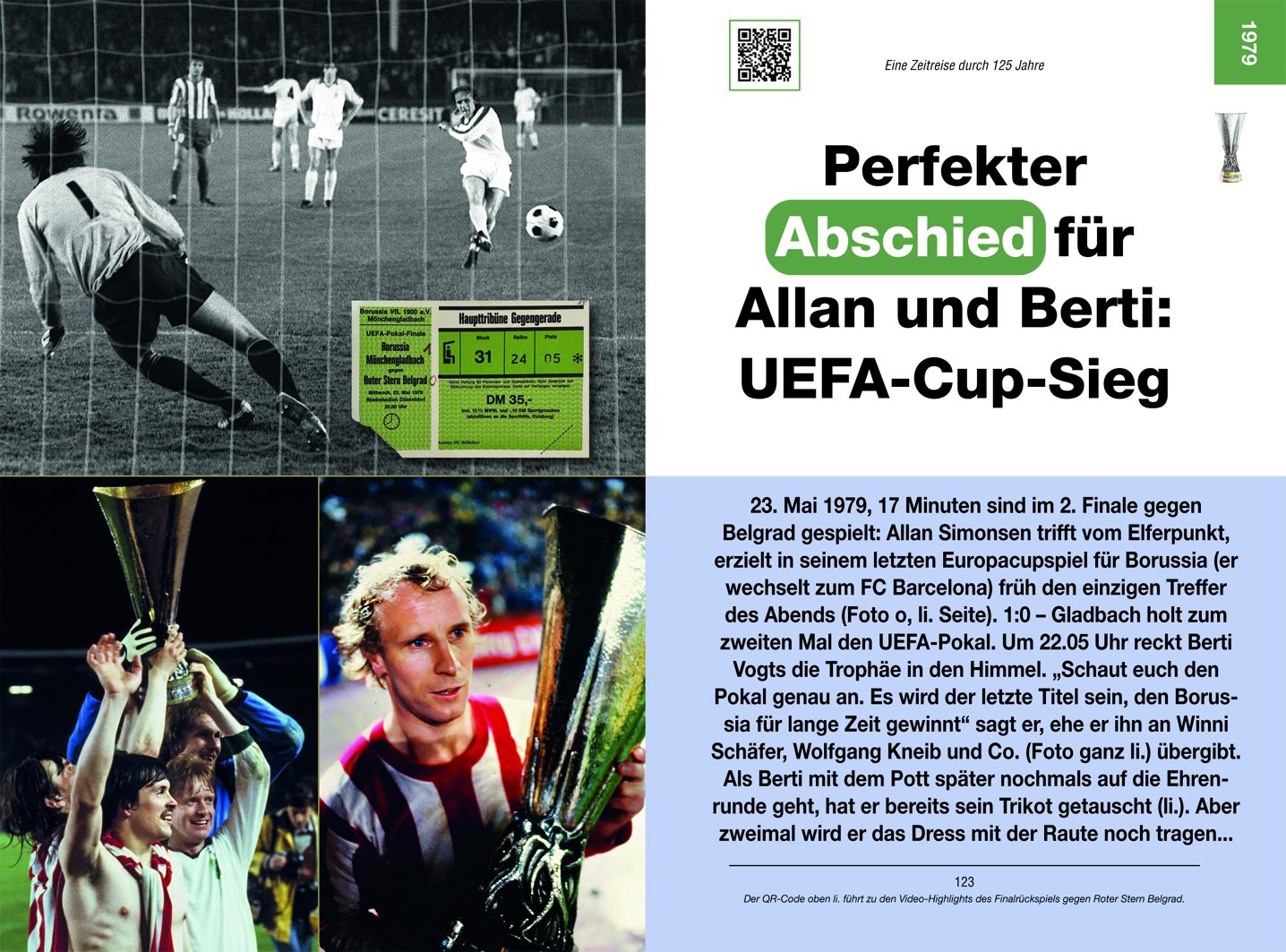 Das große Tagebuch von Borussia Mönchengladbach Einblicke